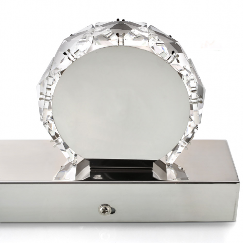 Kinkiet kryształowy 30cm pierścień KK02